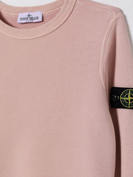 25FW [키즈] 스톤 아일랜드 풀오버 6100019S0045 V0180 Pink - STONE ISLAND