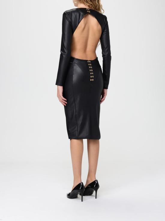 25FW 엘리자베타프랜치 롱 원피스 AB795 110 Black - ELISABETTA FRANCHI