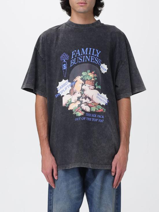 25FW 엠에스지엠 반팔 티셔츠 3940MM107SE257589 99 Black