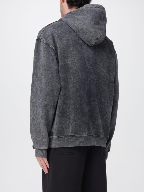 25FW 엠에스지엠 긴팔 티셔츠 3940MM93SE257584 99 Black - MSGM