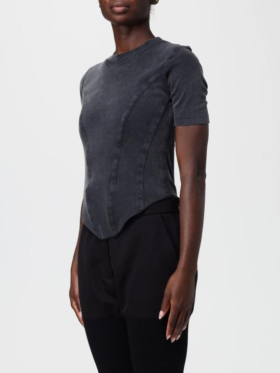 25FW 발렌시아가 반팔 티셔츠 850458TTVF6 1055 Black - BALENCIAGA