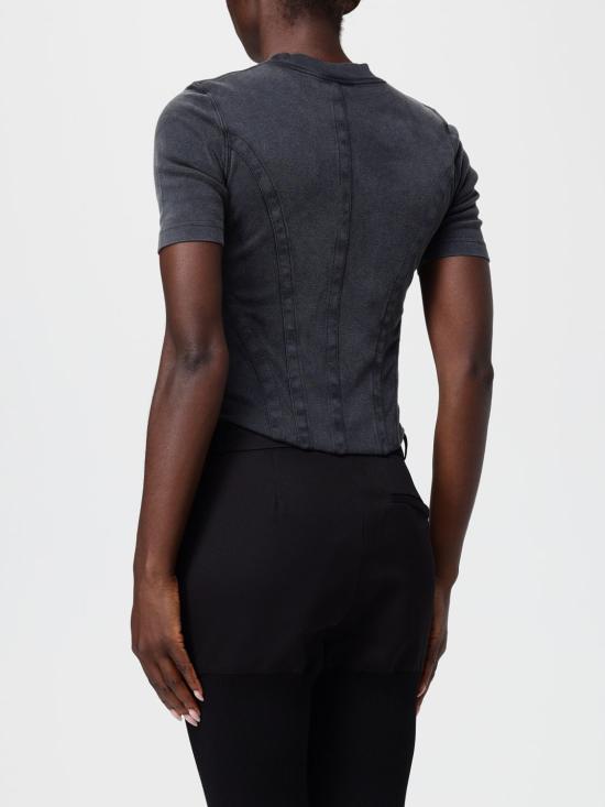 25FW 발렌시아가 반팔 티셔츠 850458TTVF6 1055 Black - BALENCIAGA