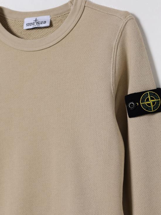 25FW [키즈] 스톤 아일랜드 풀오버 6100019S0045 V0195 Beige - STONE ISLAND