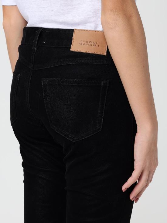 25FW 이자벨마랑에뚜왈 데님 팬츠 25APA0561FAC3B01E 01BK Black - ISABEL MARANT ETOILE