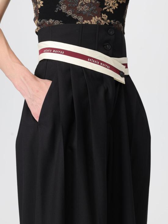 25FW 안토니오 마라스 스트레이트 팬츠 MPNL336 NE000 Black - ANTONIO MARRAS