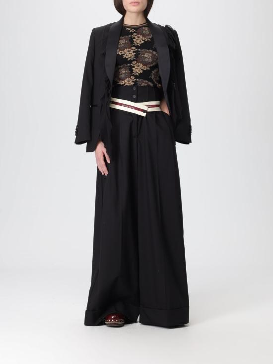 25FW 안토니오 마라스 스트레이트 팬츠 MPNL336 NE000 Black - ANTONIO MARRAS