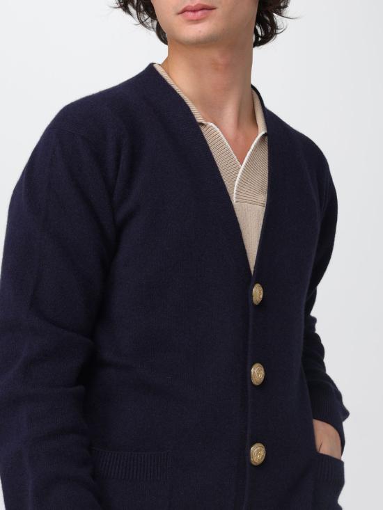 25FW 발망 스웨터 FH1KL081KI87 6AJ Blue - BALMAIN