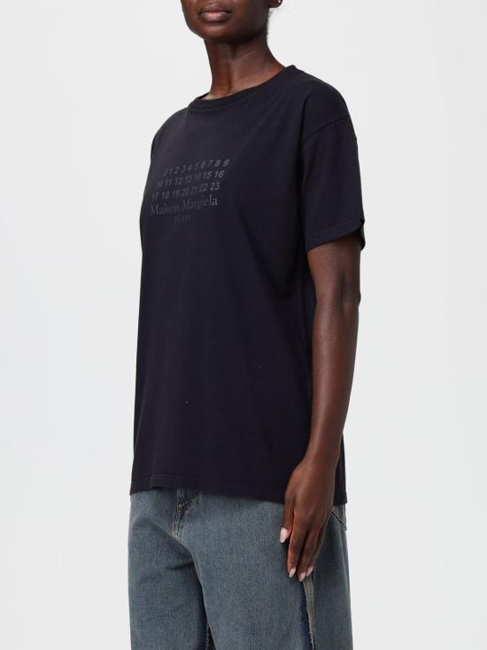 25FW 마르지엘라 반팔 티셔츠 S29GC0307S24575 973 Black - MAISON MARGIELA