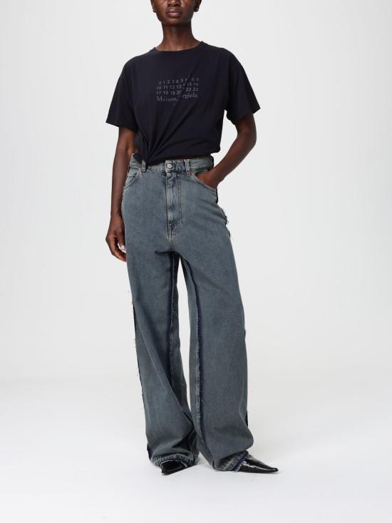 25FW 마르지엘라 반팔 티셔츠 S29GC0307S24575 973 Black - MAISON MARGIELA