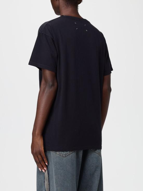 25FW 마르지엘라 반팔 티셔츠 S29GC0307S24575 973 Black - MAISON MARGIELA