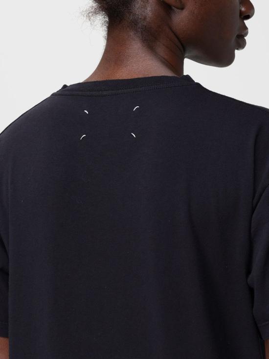 25FW 마르지엘라 반팔 티셔츠 S29GC0307S24575 973 Black - MAISON MARGIELA