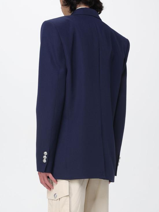 25FW 발망 수트 자켓 FH1SG160WC09 6UC Blue - BALMAIN