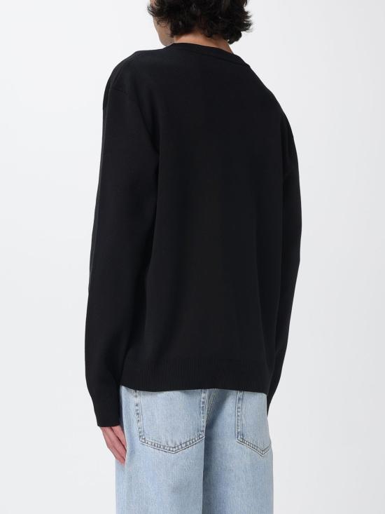 25FW 구찌 인타르시아 디테일 실크 코튼 스웨터 834313XKEZK 1070 White - GUCCI