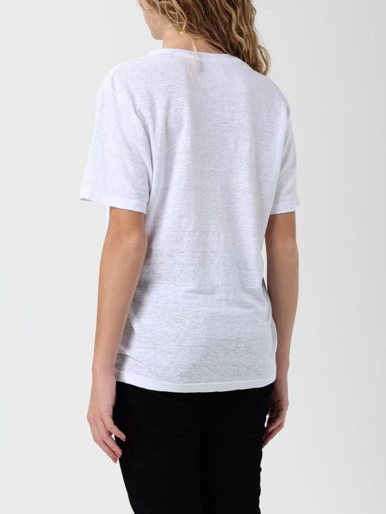 25FW 이자벨마랑에뚜왈 반팔 티셔츠 24PTS0001FBA1N09E 20WH White - ISABEL MARANT ETOILE