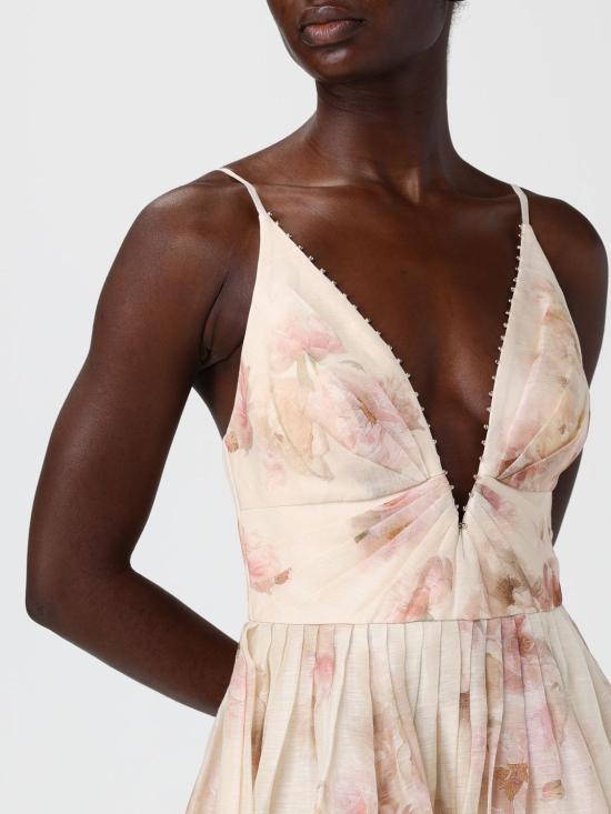 25FW 짐머만 롱 원피스 5302DF251 CPNY Beige - ZIMMERMANN