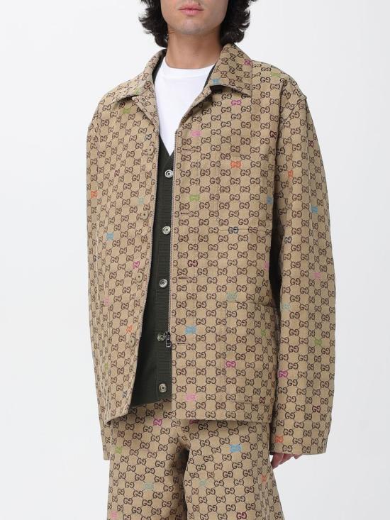 25FW 구찌 캔버스 자켓 833305ZAS81 2137 Sand - GUCCI