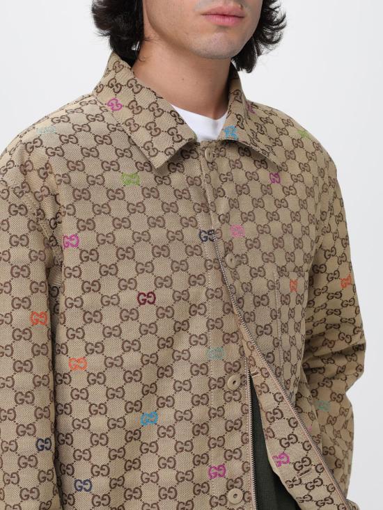 25FW 구찌 캔버스 자켓 833305ZAS81 2137 Sand - GUCCI