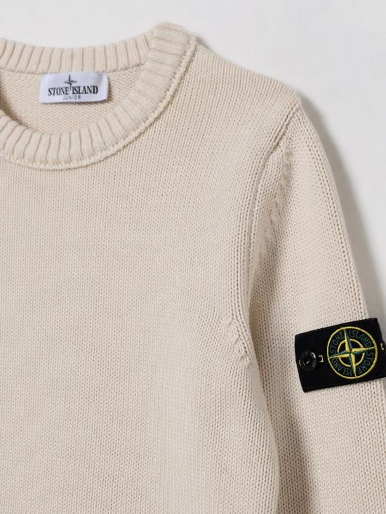 25FW [키즈] 스톤 아일랜드 풀오버 5100019S01A2 V0099 Natural - STONE ISLAND