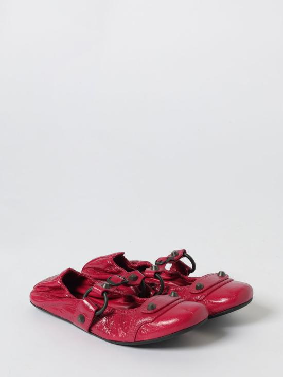 25FW 발렌시아가 시티 발레리나 828095WAD4Y 6618 Red - BALENCIAGA