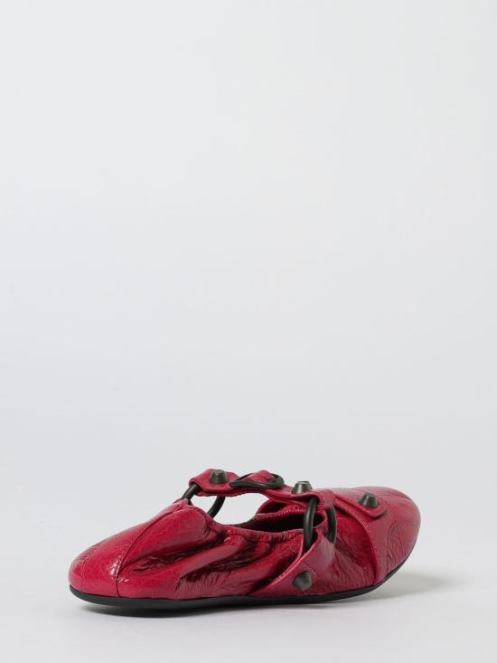 25FW 발렌시아가 시티 발레리나 828095WAD4Y 6618 Red - BALENCIAGA