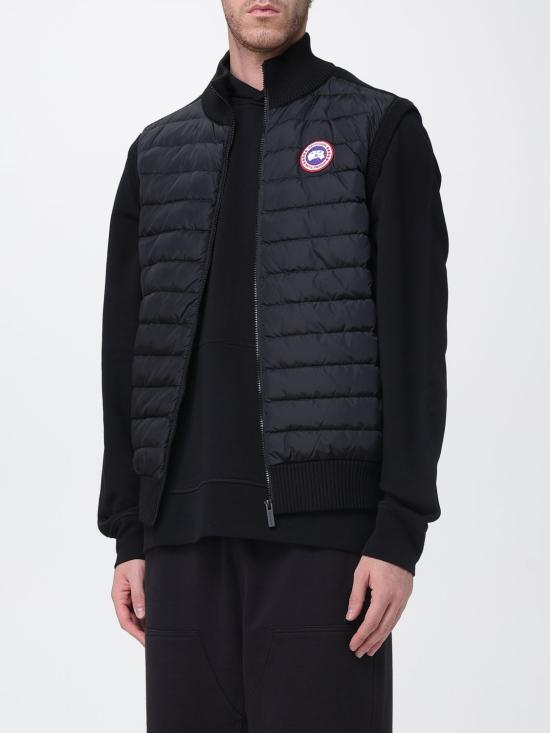 26FW 캐나다구스 하이브리지 니트 베스트 6829M 9061 Black - CANADA GOOSE