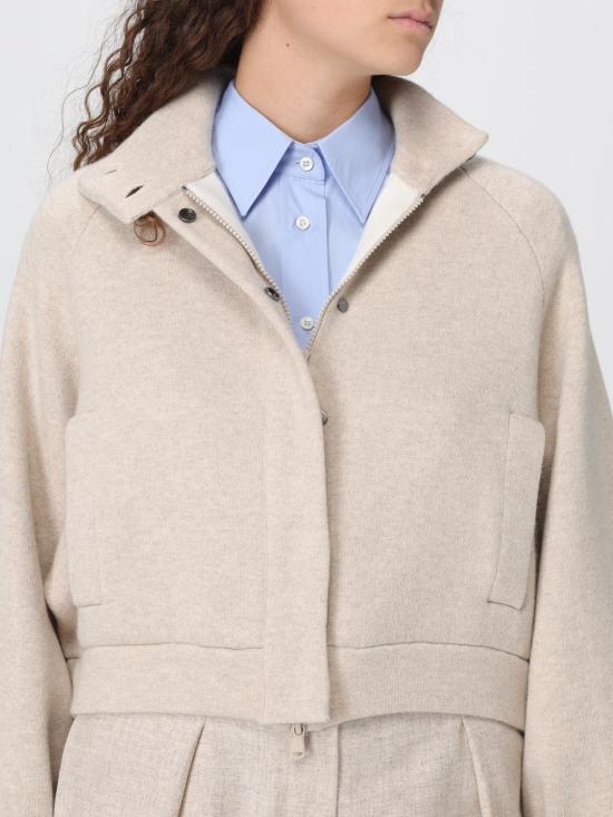 25FW 브루넬로 쿠치넬리 스웨터 M12207306 CFT47 Beige - BRUNELLO CUCINELLI