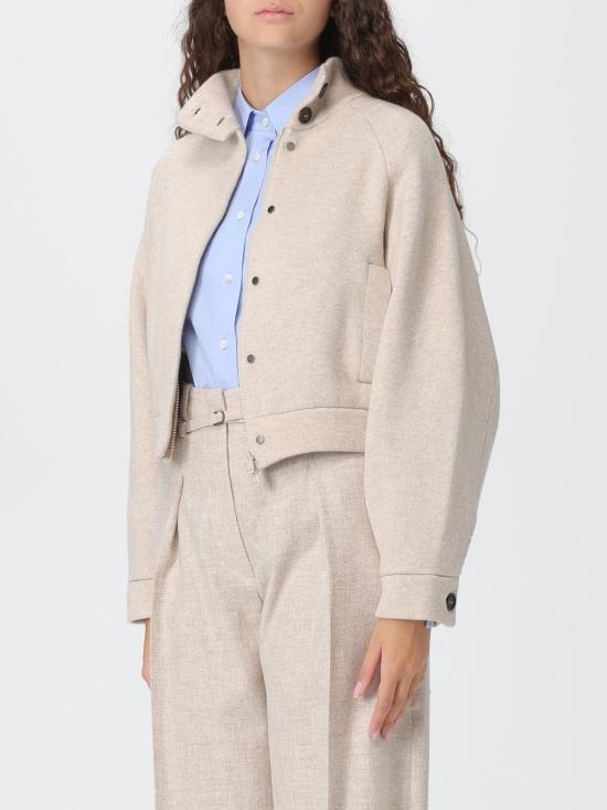 25FW 브루넬로 쿠치넬리 스웨터 M12207306 CFT47 Beige - BRUNELLO CUCINELLI