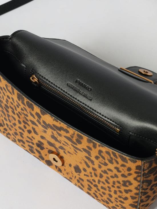 25FW 핑코 숄더백 106244A32A M35Q Brown - PINKO