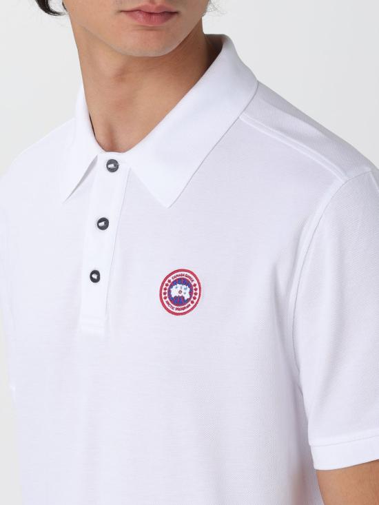 26SS 캐나다구스 폴로 티셔츠 1600MB 9025 White - CANADA GOOSE