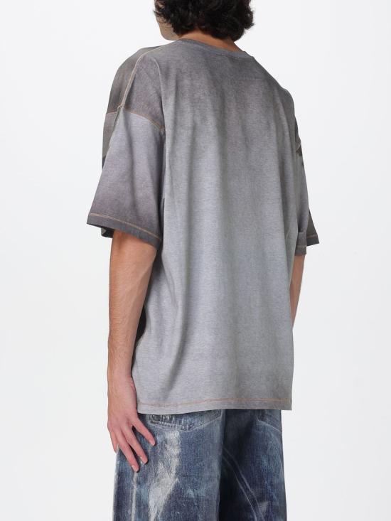 25FW 디젤 반팔 티셔츠 A216230BKBY 98BA Grey - DIESEL
