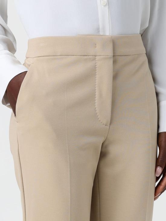 25FW 막스마라 스트레이트 팬츠 2421786021600 049 Beige - MAX MARA