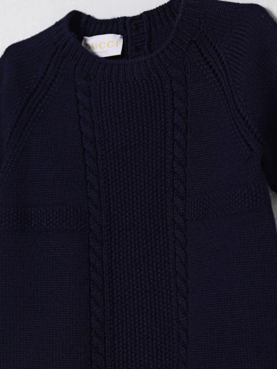 25FW [키즈] 구찌 점프수트 828457XKE0C 4180 Blue - GUCCI