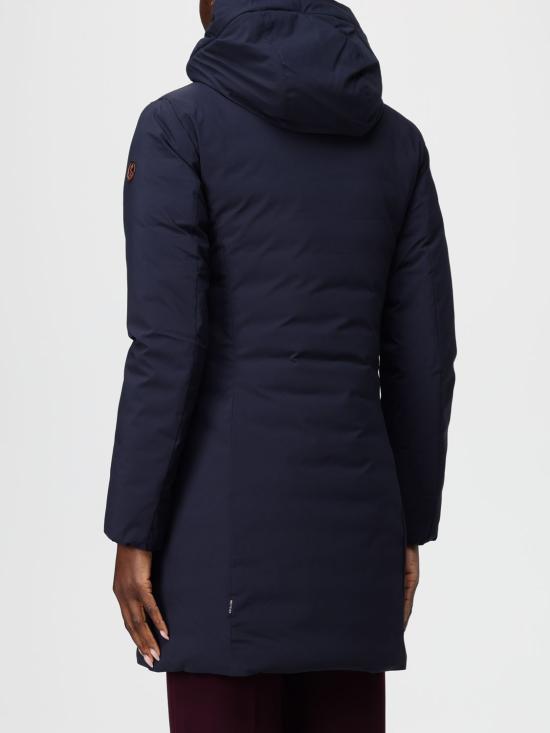 25FW 세이브더덕 코트 D45430WMATT21 90010 Blue - SAVE THE DUCK