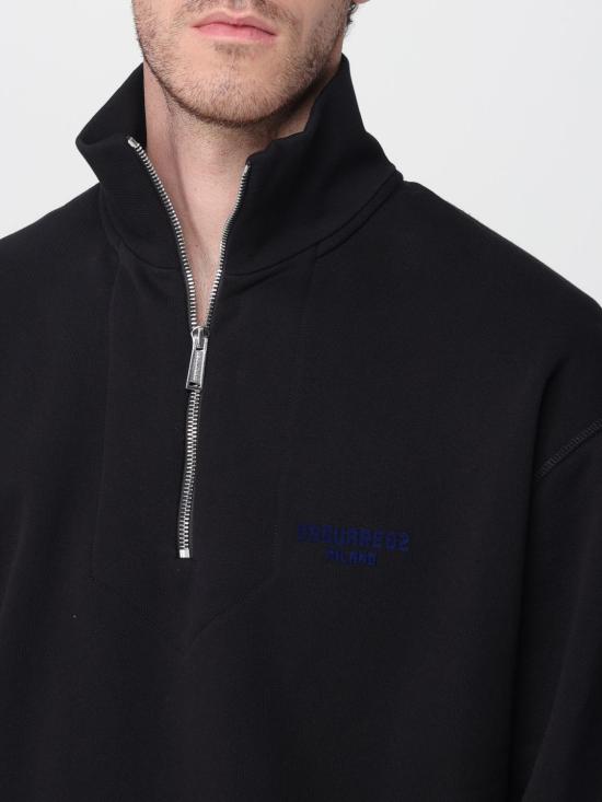 25FW 디스퀘어드2 긴팔 티셔츠 S74GU0886D25015 974 Black - DSQUARED2