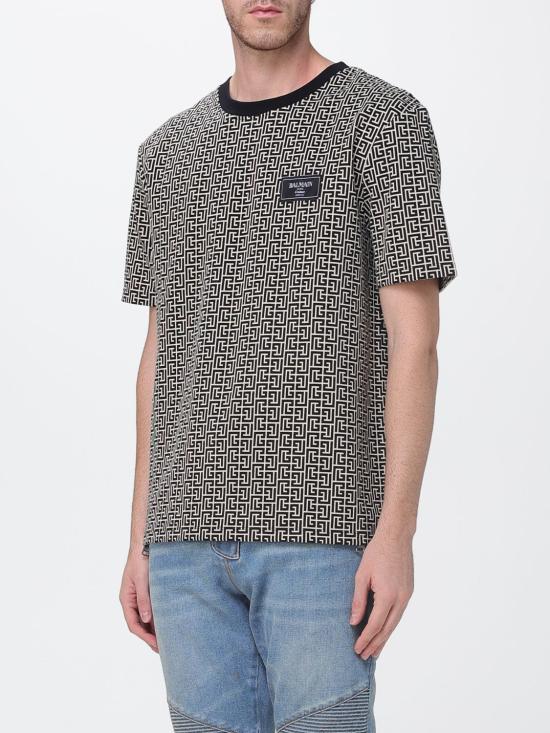 25FW 발망 반팔 티셔츠 FH1EG000BC90 GFE Grey - BALMAIN