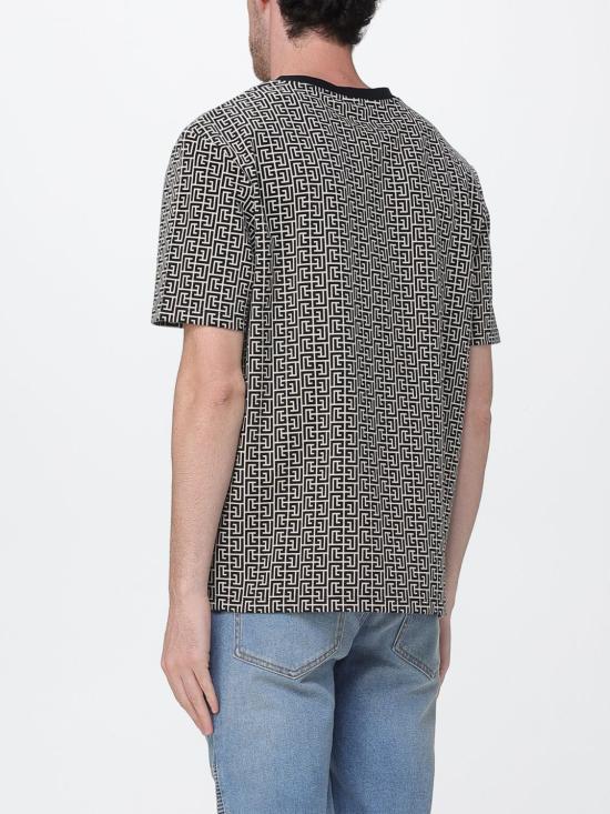 25FW 발망 반팔 티셔츠 FH1EG000BC90 GFE Grey - BALMAIN