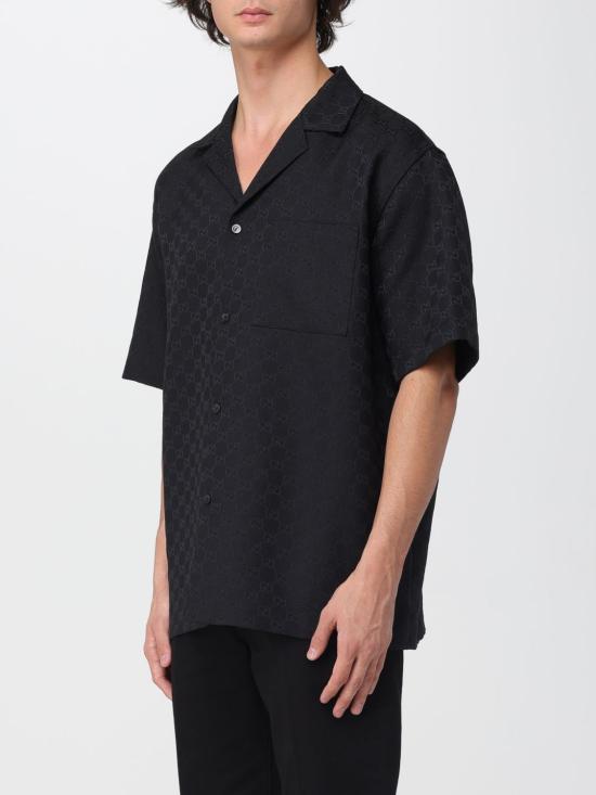 25FW 구찌 셔츠 794907Z7AO7 1000 Black - GUCCI