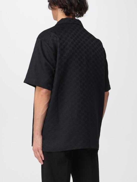 25FW 구찌 셔츠 794907Z7AO7 1000 Black - GUCCI