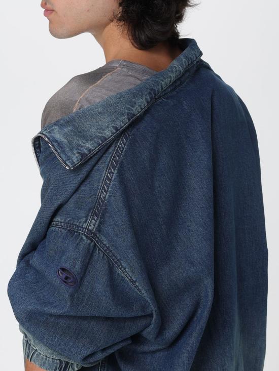 25FW 디젤 데님 자켓 A18613068TC 01 Blue - DIESEL