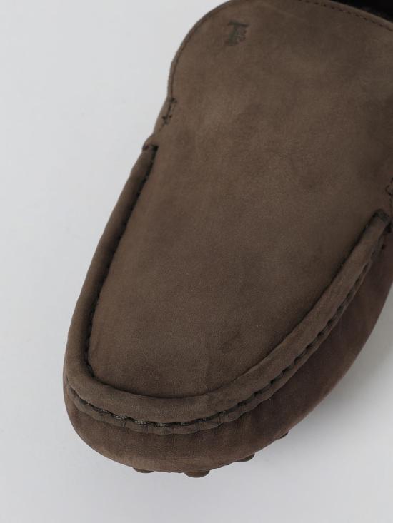 25FW 토즈 고미노 스웨이드 드라이빙 슈즈 XXW22L0JR00UFQ 9999 Black - TODS