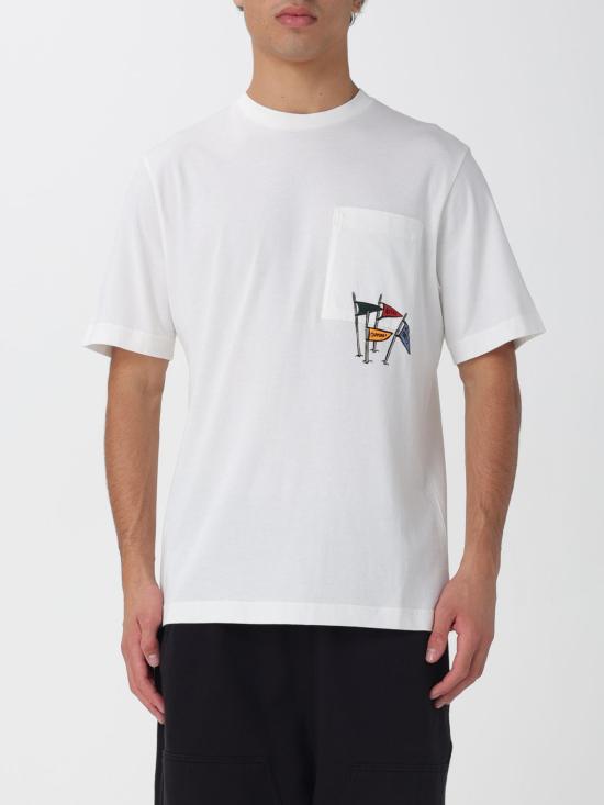 25FW 오트리 반팔 티셔츠 TSPX I9CW White