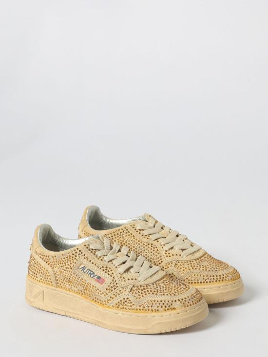 25FW 오트리 메달리스트 로우 스니커즈 AULW NA03 Brown - AUTRY