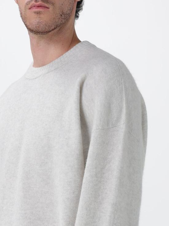 25FW 로베르토 콜리나 스웨터 253M14101 M1416 Grey - ROBERTO COLLINA