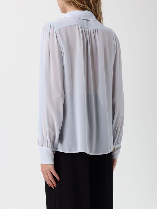 25FW 엘리자베타프랜치 블라우스 CA133 EA7 Gnawed Blue - ELISABETTA FRANCHI