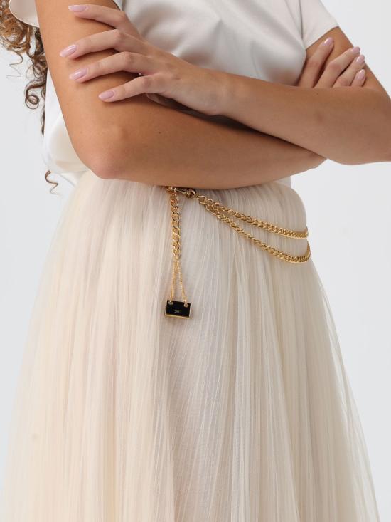 25FW 엘리자베타프랜치 미디 스커트 GO150 DZ9 Milk - ELISABETTA FRANCHI