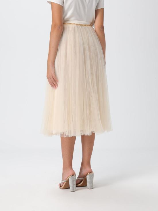 25FW 엘리자베타프랜치 미디 스커트 GO150 DZ9 Milk - ELISABETTA FRANCHI