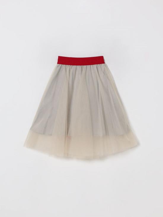 25FW [키즈] 모나리자 스커트 11F701T9945 0003 Beige - MONNALISA