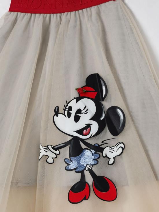 25FW [키즈] 모나리자 스커트 11F701T9945 0003 Beige - MONNALISA