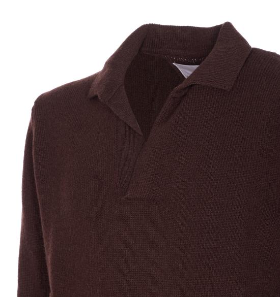 25FW 세븐 게이지 폴로 티셔츠 PUL0043 654 Brown - SEVEN GAUGE