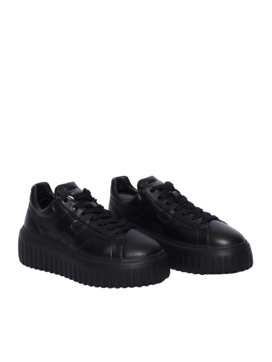 26FW 호간 H-스트라이프 스니커즈 HXW6450FC60LE9 Black - HOGAN